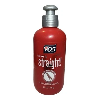 Gel alisador de protección contra el calor VO5 Make It Straight, 6 oz, NUEVO STOCK ANTIGUO  Foto 1 de 3