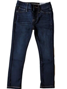 NWT Jumping Beans Adventure Dark Wash Denim Jeggings w/ Adjustable Waist, Size 4 - Picture 1 of 3