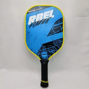 Pickleball Paddle Rbel Power Babolat USAPA Approved Power Spin Slice Yellow A - Picture 1 of 4