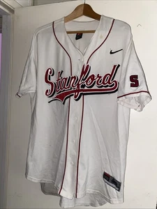 Vintage Nike Team Stanford Cardinal Baseball Trikot Union Made Team Issued Gr.46 - Bild 1 von 9