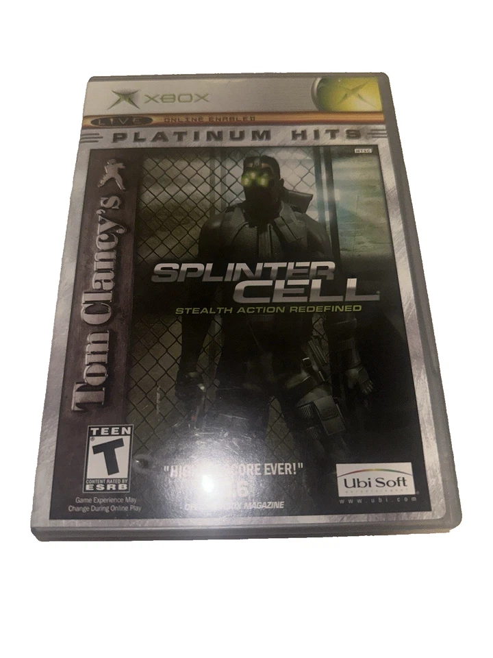 Splinter Cell Stealth Action Redefined Xbox Video Game - Image 1 of 1