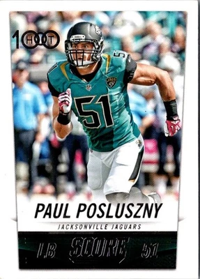 2014 Panini Hot Rookies Paul Posluszny #290 Jacksonville Jaguars Football Card - Image 1 of 2