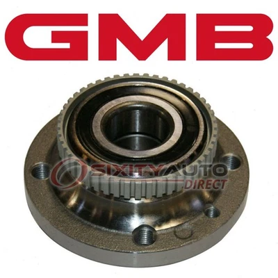 GMB Front Wheel Bearing Hub Assembly for 1990-1991 BMW 325is - Driveline vo Foto 1 de 4
