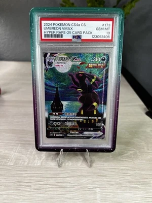🌕Pokemon Umbreon Vmax Moonbreon CS4a Hyper Rare Alt Art PSA 10 Gem Mint🌕 - Image 1 of 2