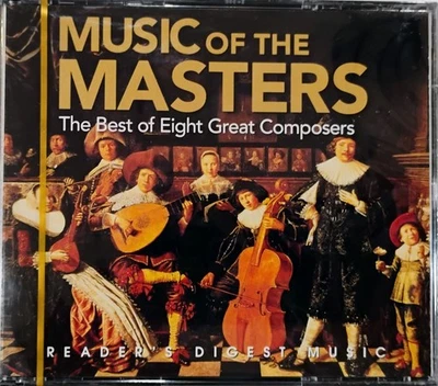 4X CDs MUSIC OF THE MASTERS  Classical READER'S DIGEST Eight Great Composers NEW - Image 1 of 3