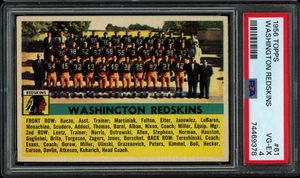 1956 Topps Football #61 Washington Redskins PSA 4 - Imagen 1 de 2