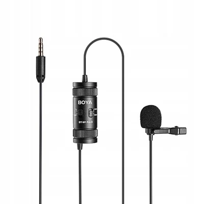 Boya Bym1 Pro Ii Lavalier Mikrofon  Kondensator Uniwersalny Kabel 6m Plug - Bild 1 von 4