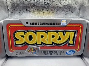 Hasbro Sorry! Road Trip Travel Portable Board Game With Plastic Folding Case New - Picture 1 of 4