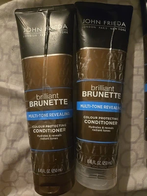 2 John Frieda Brilliant Brunette Color Protecting Conditioner- 8.45 fl oz - Image 1 of 4