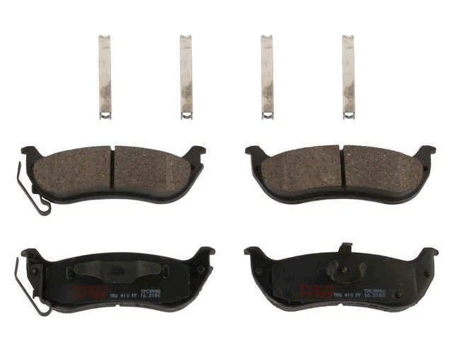 Conjunto de pastilhas de freio traseiras para 2004-2007 Chrysler Pacifica 2005 2006 YX915RT - Imagem 1 de 1