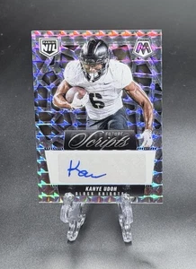 2025 MOSAIC Kanye Udoh PANINI NIL FUTURE SCRIPTS Autograph Army Black Knights - Picture 1 of 2