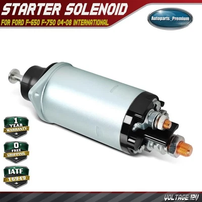 Interruptor solenóide de partida 12V para Ford F-650 F-750 04-08 International Harvester - Imagem 1 de 4