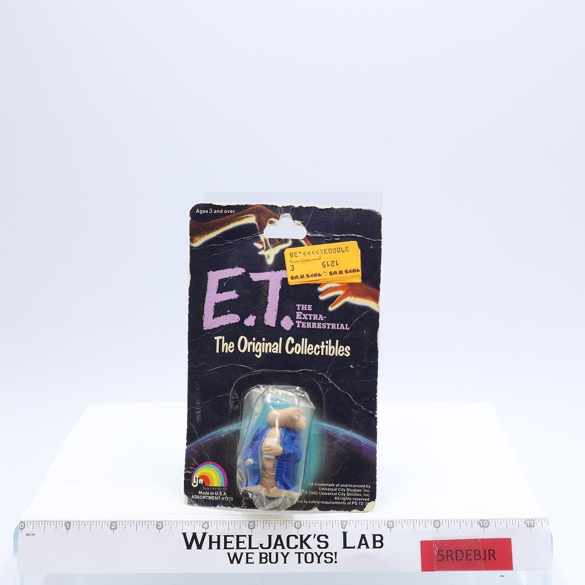 Ljn製　1982年　E.T./イーティー フィギュア　ブリスター　5個セット Ljn製 1982年 E.T./イーティー フィギュア ブリスター 5個セット