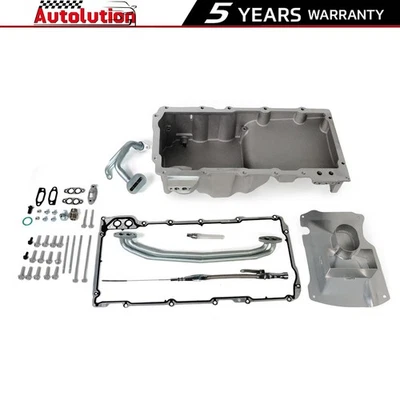 Kit de cárter de aceite de motor retro delantero húmedo para Chevy LS1 LS2 LS3 LSX Impala 81076 Foto 1 de 4