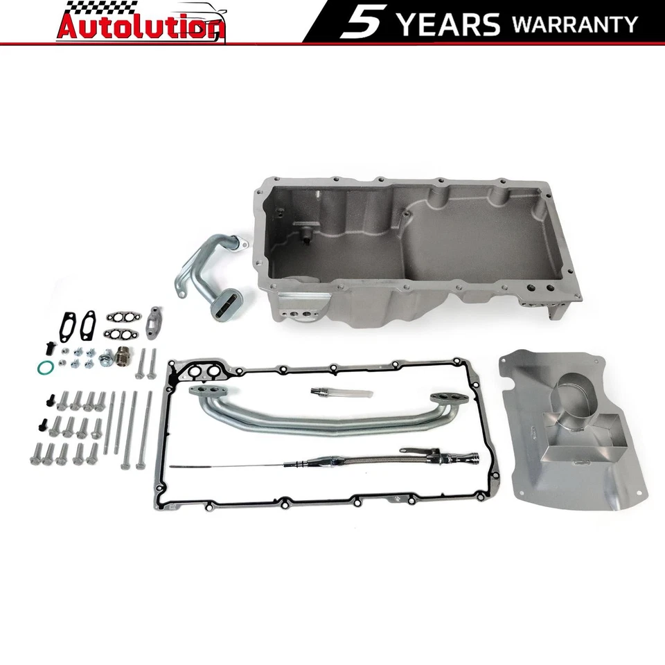 Engine Oil Pan Kit Front Wet Sump Retro for Chevy LS1 LS2 LS3 LSX Impala 81076 - Image 1 of 4