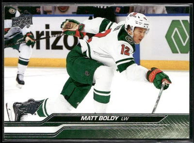 2023-24 Upper Deck #89 Matt Boldy Minnesota Wild Hockey Card - Image 1 of 2