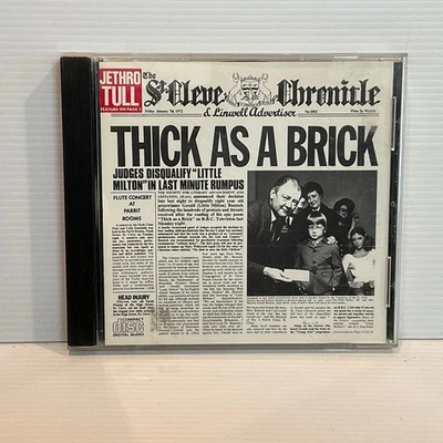 Jethro Tull – Thick As A Brick CD - Image 1 of 2