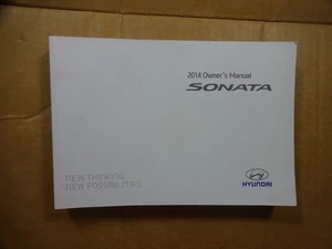 2014 Hyundai Sonata Owners Manual - Picture 1 of 6