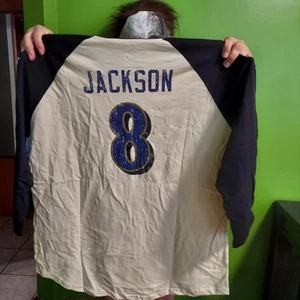 Camiseta Lamar Jackson Baltimore Ravens para hombre con nombre y número - talla XXL majestuosa - Imagen 1 de 5