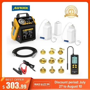 Brake Bleeder Kit Electric Brake Fluid Oil Exchange Vacuum Pressure 9 Adapters - Picture 1 of 20