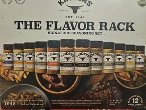 Set de regalo de condimento de firma con estante de sabor para niños 12 botellas surtidas vacaciones - Imagen 1 de 3