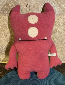 Uglydoll Bop N’ Beep Pink & Green 13.5” Two Sided Monster Plush 2004 - Picture 1 of 5