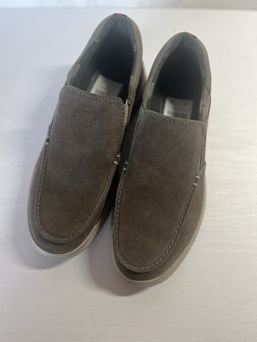 Mocassino casual Clarks uomo Donaway Free scarpe Stone taglia UK 7 G slip on