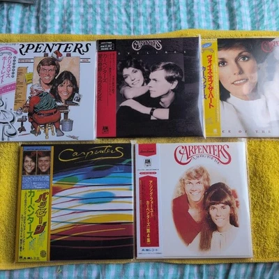 Carpenters Mini LP CD 5 titles Set Japan Edition Paper Sleeve LTD Foto 1 de 4