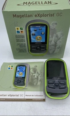 Magellan Explorist GC Green Black 2.3 Inch Display Handheld GPS Units - Image 1 of 4