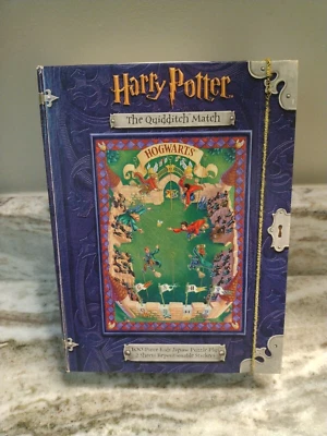 Harry Potter The Quidditch Match 100 Piece Puzzle  3 Sticker Pages  T52 - Image 1 of 4