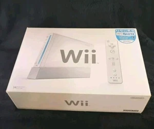 Nintendo Wii Console Complete RVL-001 With Extra Controller/Nunchuk & Games - Afbeelding 1 van 5