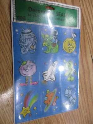 Eureka Sellos Decorativos Criatura Espacial Presto Stick 36 Pegatinas Tú eliges NO MUCHO Foto 1 de 2