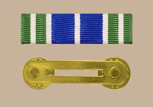 Cinta de medalla al logro del ejército de los Estados Unidos con barra de sujeción única de latón [RB419] - Imagen 1 de 3