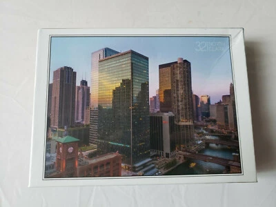 321 North Clark 500 Piece Puzzle 24x18" SEALED - Image 1 of 4