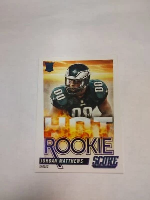 2014 Score Hot Rookies Philadelphia Eagles  #HR18 Jordan Matthews (PWE)(03) - Image 1 of 2