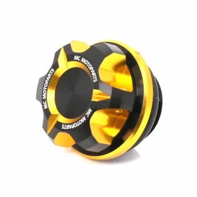 Tapa de llenado de aceite de motor para Triumph Speed Four 03-06 05 04 eje T DORADO X1 Foto 1 de 4