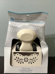 Martha Stewart Crafts Floral Vine Deep Edge Punch - Picture 1 of 7