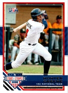 HUNTER GREENE 2017 Panini Stars & Stripes #31 Cincinnati Reds - Picture 1 of 2