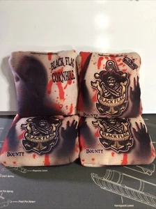 Black Flag Cornhole - Bounty - ACL Pro 2021-2022 Blood Splatter - Foto 1 di 11