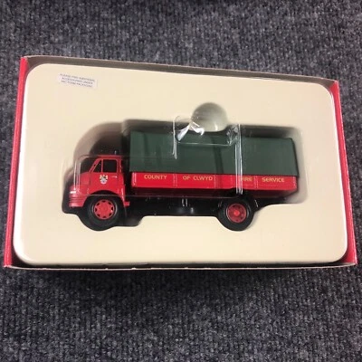 BEDFORD S DROPSIDE CLWYD FIRE BRIGADE 1/50. CORGI  CC10901 Nine Double Nine - Image 1 of 4