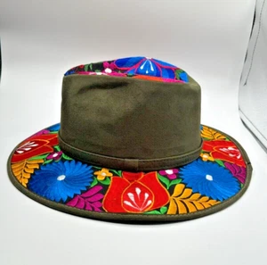 Cappello donna fatto a mano dal Guatemala nuovo multicolore QUALSIASI OCCASIONE - Foto 1 di 5