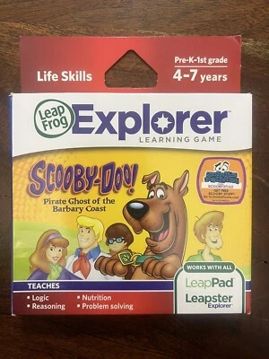 Leap Frog Leapster Explorer Scooby Doo Pirates of the Barbary Coast Game NEW - Image 1 of 2