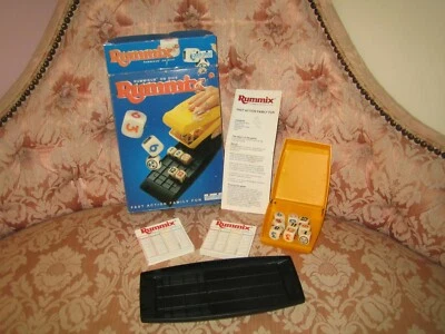 Rummix Dice Travel Game by Tomy Rare & Incs original pads + Free Mini Torch - Image 1 of 4