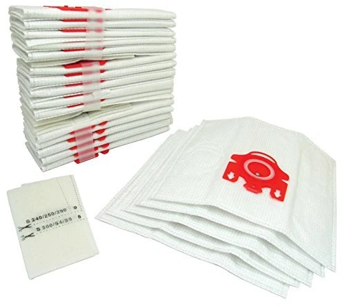 Masterpart 20-pack Microfiber Vacuum Bags Designed to Fit Miele FJM with 8 Filte - Image 1 of 1