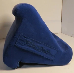 Pillow Pad Tablet Holder Multi-Angle Soft Pillow Lap Stand Phone Cushion Blue - Picture 1 of 7