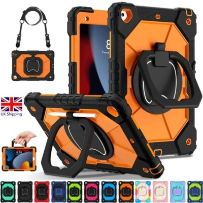 For iPad 5/6/7/8/9/10/11th Gen Air Pro 11 Case Shockproof Heavy Duty Stand Cover - Image 1 of 4
