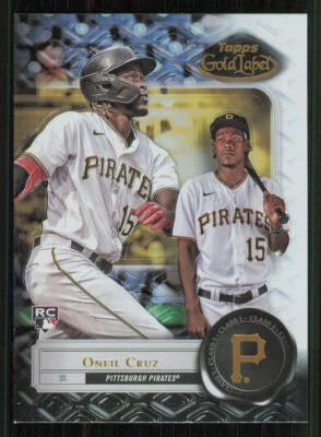 2022 Topps Gold Label Class 1 #95 Oneil Cruz RC - Image 1 of 2