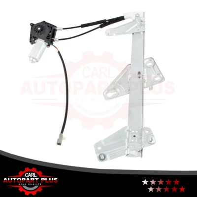 2x Regulador de ventana eléctrica delantero con motor para Acura Integra 1994 1995 1996-2001 Foto 1 de 4