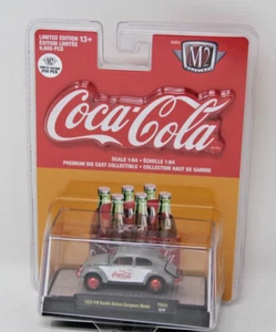 M2 Machines Coca-Cola 1953 VW Beetle Deluxe European Raw Super Chase 1/250 Rare - Picture 1 of 3