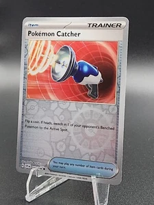 Pokemon Catcher - 187/198 Uncommon Scarlet & Violet Reverse Holo sv1en - Picture 1 of 2